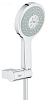 Картинка анонса товара «душевой гарнитур grohe power&amp;soul cosmopolitan 4 режима, хром (27741000)»