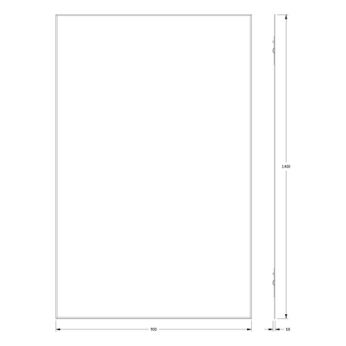 Зеркало Evoform Standard BY 0251 90х140 см с фацетом Зеркало Evoform Standard BY 0251 90х140 см с фацетом