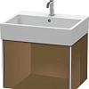 Тумба под раковину Duravit XSquare XS409306161 подвесная 48 см Коричнево-оливковый глянцевый Тумба под раковину Duravit XSquare XS409306161 подвесная 48 см Коричнево-оливковый глянцевый