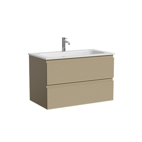 Тумба под раковину SANCOS Folk FL80CP 790х445х500 капучино, подвесная Тумба под раковину SANCOS Folk FL80CP 790х445х500 капучино, подвесная