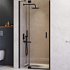 Картинка анонса товара «душевая дверь rgw hotel ho-014b 1300 мм easy clean черный 350601413-14»