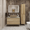 Картинка анонса товара «тумба со столешницей и раковиной belbagno kraft 100 kraft100rnn-kepmco-1084h316-set подвесная kraft100rnn-kepmco-1084h316-set»