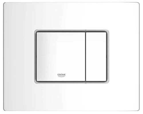 Клавиша смыва GROHE Skate Cosmopolitan (3 режима смыва), альпин-белый (38732SH0) Клавиша смыва GROHE Skate Cosmopolitan (3 режима смыва), альпин-белый (38732SH0)