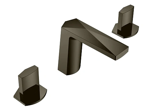 Смеситель на борт ванны Boheme VENTURO Shine Gun Metall, ручка ICE 150-SGM-ICE Смеситель на борт ванны Boheme VENTURO Shine Gun Metall, ручка ICE 150-SGM-ICE