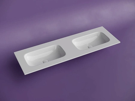 Раковина Ceramica Nova Grace CN7022wx мебельная 1410x457x137 с двумя чашами без отверстий под смеситель белый Раковина Ceramica Nova Grace CN7022wx мебельная 1410x457x137 с двумя чашами без отверстий под смеситель белый