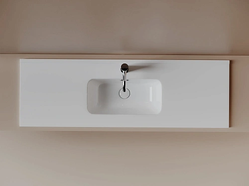 Раковина мебельная Ceramica Nova Compact CN7028 накладная 1210x395x170 белый Раковина мебельная Ceramica Nova Compact CN7028 накладная 1210x395x170 белый