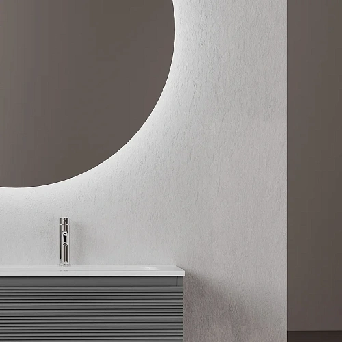 Тумба под раковину Sancos Folk FL100RGS правая 995х445х500 Grey soft, подвесная Тумба под раковину Sancos Folk FL100RGS правая 995х445х500 Grey soft, подвесная