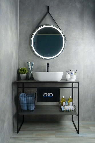 Раковина Gid K397D9 53322 накладная под камень глянцевая 50x40x14 Раковина Gid K397D9 53322 накладная под камень глянцевая 50x40x14