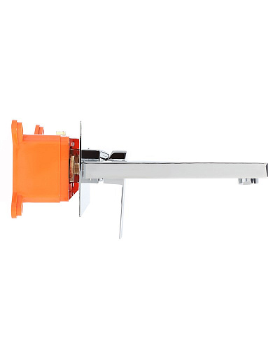 Смеситель для раковины Orange Lutz M04-722cr скрытого монтажа с внутренней частью Смеситель для раковины Orange Lutz M04-722cr скрытого монтажа с внутренней частью
