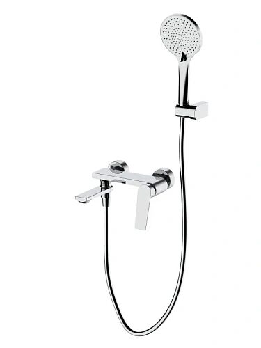 Смеситель для ванны CEZARES COMFORT-VD-01 с ручным душем, шлангом и держателем, хром Смеситель для ванны CEZARES COMFORT-VD-01 с ручным душем, шлангом и держателем, хром