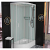 Душевая кабина Frank F412/1R правосторонняя White белый профиль 120x80 181009 Душевая кабина Frank F412/1R правосторонняя White белый профиль 120x80 181009