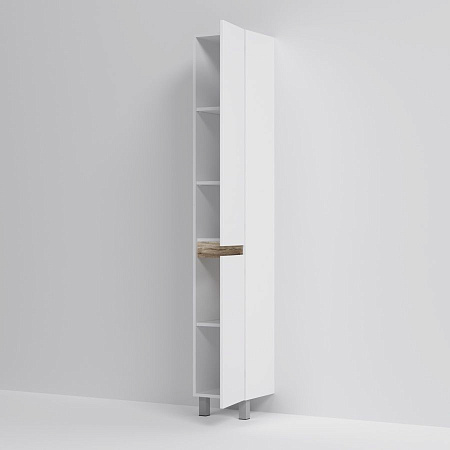 Шкаф-пенал AM.PM X-Joy M85ACSR0306WG напольный, правый, 30 см, белый Шкаф-пенал AM.PM X-Joy M85ACSR0306WG напольный, правый, 30 см, белый