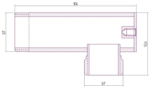 Уголок Сунержа 1 нар.р. - 1 нар.р. 31-1523-1010 Матовый черный Уголок Сунержа 1 нар.р. - 1 нар.р. 31-1523-1010 Матовый черный