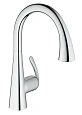 Смеситель для кухни GROHE Zedra с профессиональной лейкой, хром (32294001) Смеситель для кухни GROHE Zedra с профессиональной лейкой, хром (32294001)