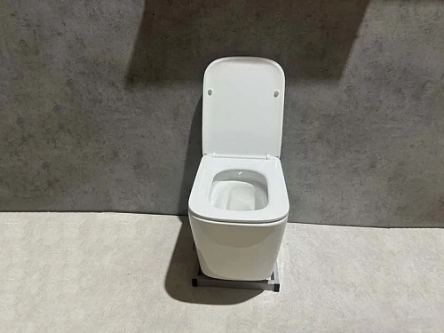 Унитаз подвесной CeramaLux TR 5170 TORNADO белый с крышкой микролифт Унитаз подвесной CeramaLux TR 5170 TORNADO белый с крышкой микролифт