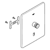 Клавиша смыва GROHE 42447SD0 с электроникой