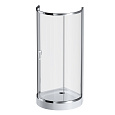 Детальная картинка товара «душевой уголок am.pm like w83g-333-095ct round 95x95, стекло прозрачное, профиль хром»