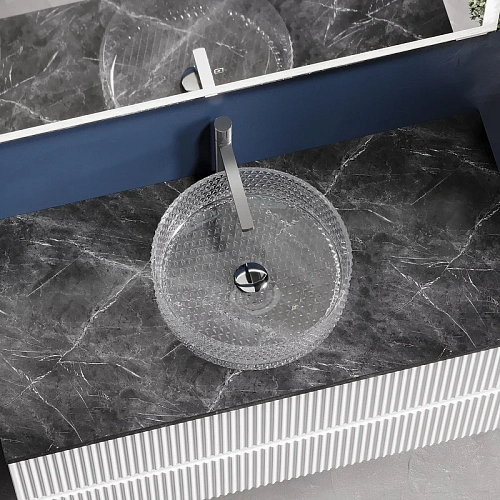 Раковина Ceramica Nova CRISTAL CN6062 Прозрачная накладная Раковина Ceramica Nova CRISTAL CN6062 Прозрачная накладная