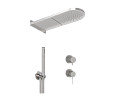 Душевая система Remer X Style INOX SSX93PS02MMCA, нержавеющая сталь Душевая система Remer X Style INOX SSX93PS02MMCA, нержавеющая сталь