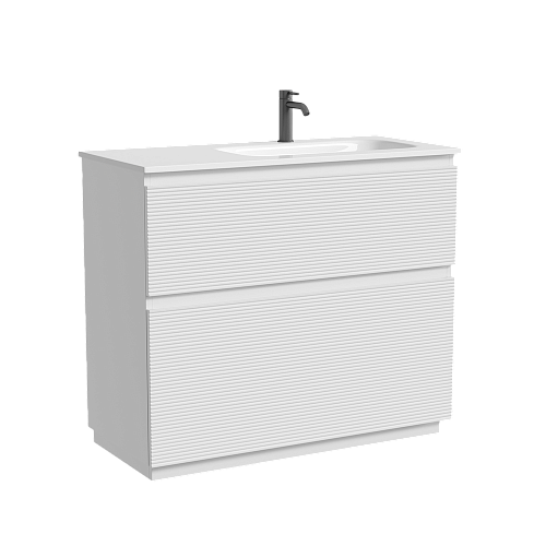 Тумба под раковину SANCOS Folk Floor FL100FRW правая 995х445х850 Bianco, напольная Тумба под раковину SANCOS Folk Floor FL100FRW правая 995х445х850 Bianco, напольная