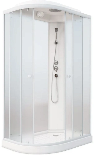 Душевая кабина Parly EF1231R 1200x800 профиль белый, стекло матовое Душевая кабина Parly EF1231R 1200x800 профиль белый, стекло матовое