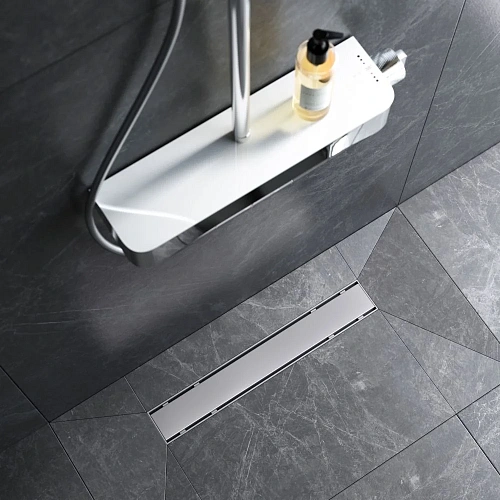 Душевой лоток AM.PM Prime Flow W02SC-U11-050-04SB Flow Tile 50см, сталь матовая Душевой лоток AM.PM Prime Flow W02SC-U11-050-04SB Flow Tile 50см, сталь матовая
