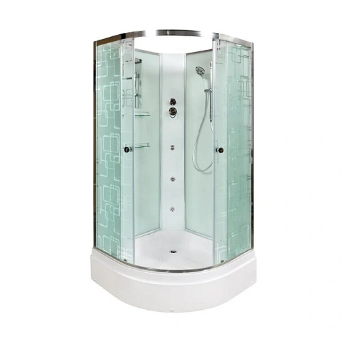 Душевая кабина Dto EM2790N (EM2790NGM) 90x90 см с гидромассажем Душевая кабина Dto EM2790N (EM2790NGM) 90x90 см с гидромассажем