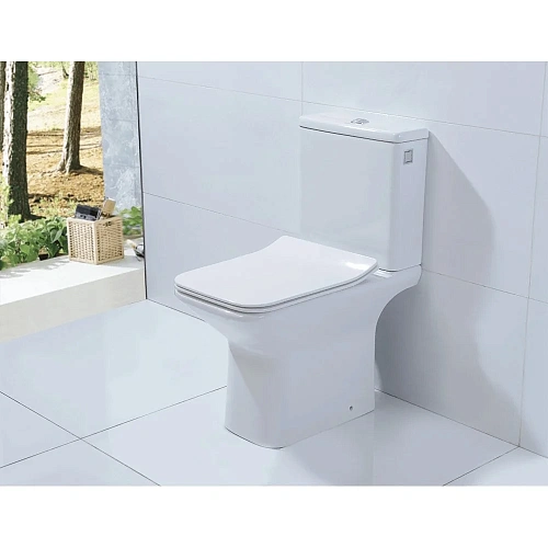 Унитаз напольный Orans Ceramic WM-9905 безободковый с микролифтом 9905WM Унитаз напольный Orans Ceramic WM-9905 безободковый с микролифтом 9905WM