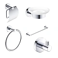 Комплект аксессуаров AQUAme Trento AQM7221CR хром Комплект аксессуаров AQUAme Trento AQM7221CR хром