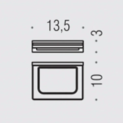 Мыльница Colombo Look B1601.NM-VAN подвесная, черный матовый/матовое стекло Мыльница Colombo Look B1601.NM-VAN подвесная, черный матовый/матовое стекло