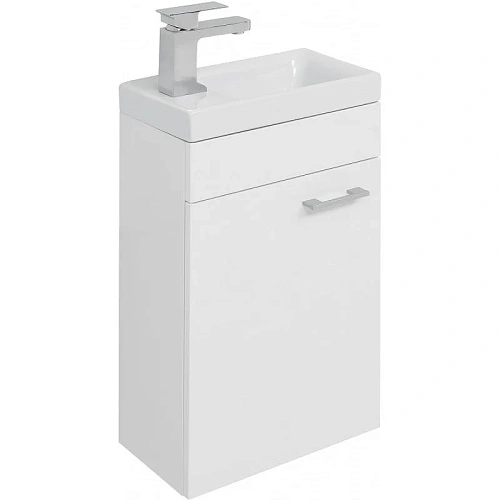 Тумба с раковиной Aquanet Нота 40 L (Moduo) белый 00254044 Тумба с раковиной Aquanet Нота 40 L (Moduo) белый 00254044