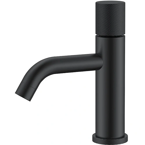 Смеситель для раковины Boheme STICK BLACK SPIRALE 121-BB.4 Смеситель для раковины Boheme STICK BLACK SPIRALE 121-BB.4