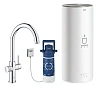 Смеситель для кухни GROHE Red Duo New с функцией кипячения воды (Водонагреватель L-size в комплекте) 30079001 Смеситель для кухни GROHE Red Duo New с функцией кипячения воды (Водонагреватель L-size в комплекте) 30079001