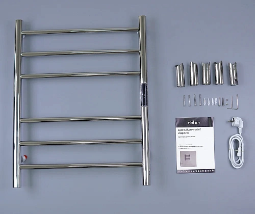 Полотенцесушитель электрический ABBER Standard AH4606 хром Полотенцесушитель электрический ABBER Standard AH4606 хром