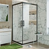 Душевой уголок STWORKI Дублин 95x95 см профиль черный матовый 464932 Душевой уголок STWORKI Дублин 95x95 см профиль черный матовый 464932