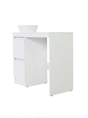 Тумба с раковиной Orange Sistema STM-100TUW+RA напольная, белый Тумба с раковиной Orange Sistema STM-100TUW+RA напольная, белый