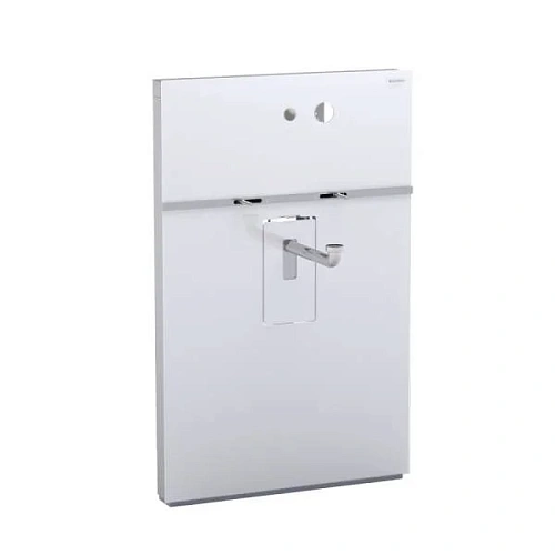 Инсталляция для раковины Geberit Monolith 131.043.SI.1стекло белое Инсталляция для раковины Geberit Monolith 131.043.SI.1стекло белое