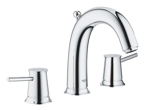 Смеситель для раковины GROHE BauClassic 20470000 на 3 отверстия Смеситель для раковины GROHE BauClassic 20470000 на 3 отверстия