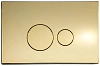 Клавиша смыва Boheme 668-G пластик GOLD (для 666) Клавиша смыва Boheme 668-G пластик GOLD (для 666)