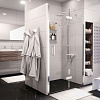 Душевая дверь WasserKRAFT Aller 10H05RWHITE белый/хром Душевая дверь WasserKRAFT Aller 10H05RWHITE белый/хром