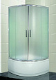 Душевой уголок Esbano ESUG8010 80 х 80 см хром, матовое стекло Душевой уголок Esbano ESUG8010 80 х 80 см хром, матовое стекло