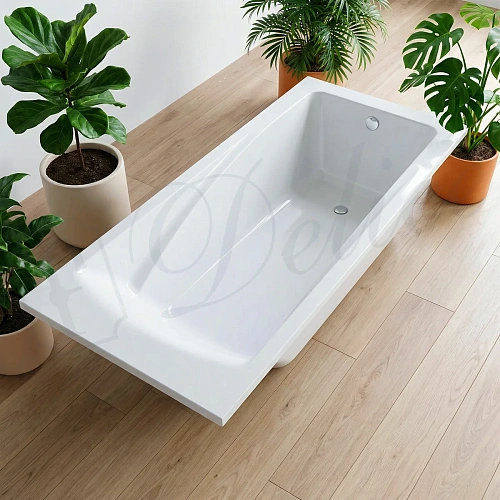 Ванна из искусственного камня Delice Respect 170х80 DLR330046-G глянцевая Ванна из искусственного камня Delice Respect 170х80 DLR330046-G глянцевая