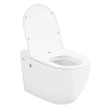 Комплект унитаза ABBER Bequem AC1108P белый с импульсным смывом с инсталляцией AC0101P Комплект унитаза ABBER Bequem AC1108P белый с импульсным смывом с инсталляцией AC0101P