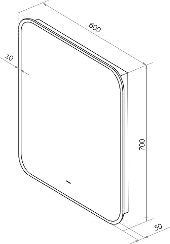 Комплект мебели DIWO Сочи 60 подвесная, зеленая 579274 Комплект мебели DIWO Сочи 60 подвесная, зеленая 579274