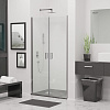 Картинка анонса товара «душевая дверь rgw leipzig le-06 900 мм easy clean хром 06120609-11»