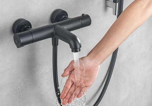 Смеситель для ванны Aquatek ВЕГА AQ1043MB черный матовый Смеситель для ванны Aquatek ВЕГА AQ1043MB черный матовый