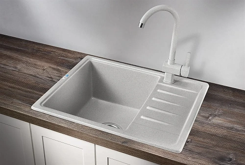 Кухонная мойка Granula 5803, БАЗАЛЬТ, СтандАРТ кварц 580х500 Кухонная мойка Granula 5803, БАЗАЛЬТ, СтандАРТ кварц 580х500