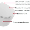 Унитаз подвесной Jacob Delafon Rodin EDY102-00 безободковый без сиденья Унитаз подвесной Jacob Delafon Rodin EDY102-00 безободковый без сиденья