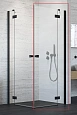 Душевая дверь Radaway Essenza New Black KDD 100R 385062-54-01R Душевая дверь Radaway Essenza New Black KDD 100R 385062-54-01R