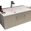 Тумба под раковину De Aqua Квадро 90 бежевый 00186129 Тумба под раковину De Aqua Квадро 90 бежевый 00186129